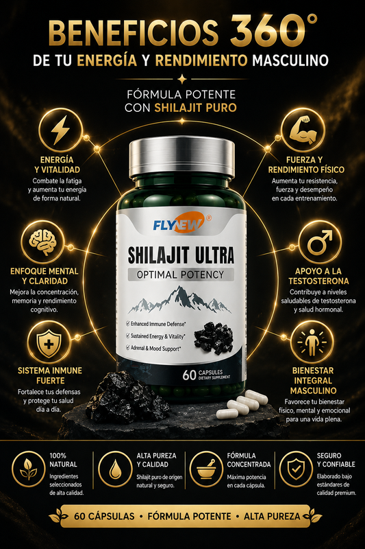 Shilajit Ultra – Energía Natural