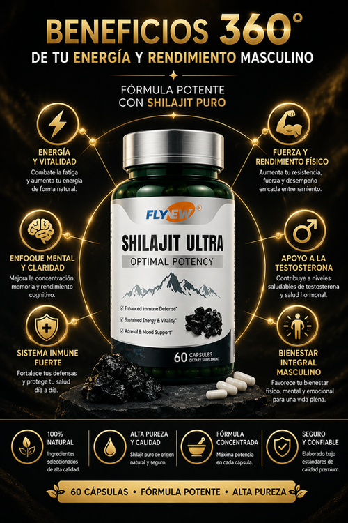 Shilajit Ultra – Energía Natural